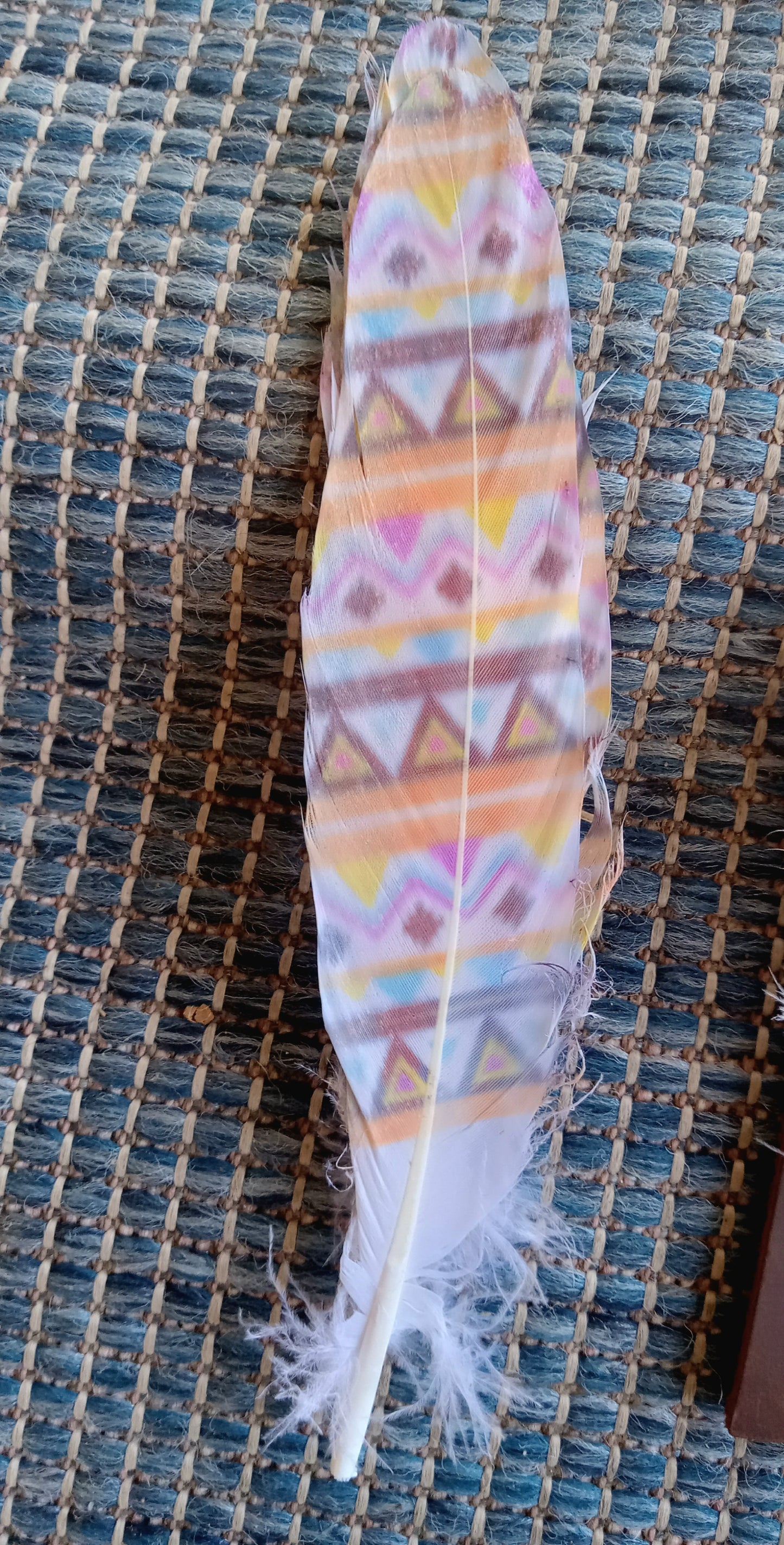 Printed Hat Feathers #1101