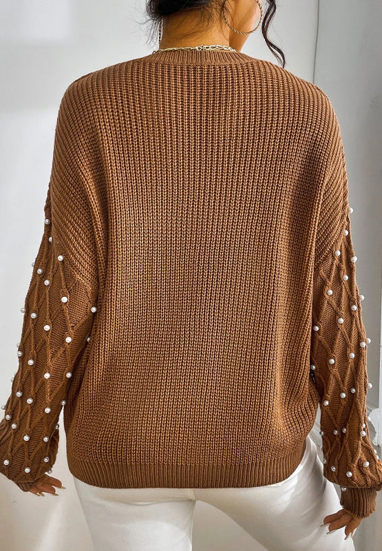 Tombstone Pearl Detail Sweater