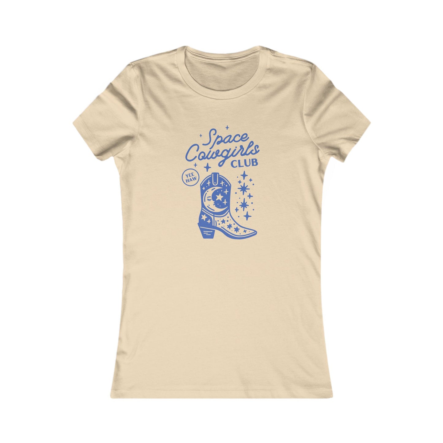 Space Cowgirls Club Fitted T-Shirt