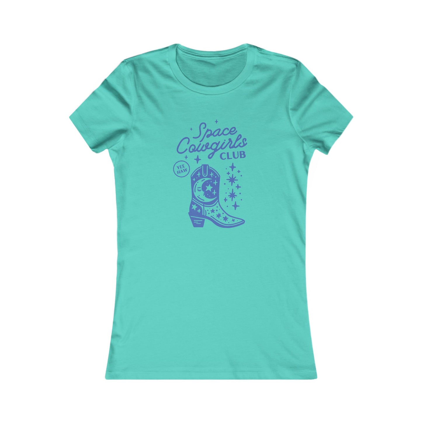 Space Cowgirls Club Fitted T-Shirt