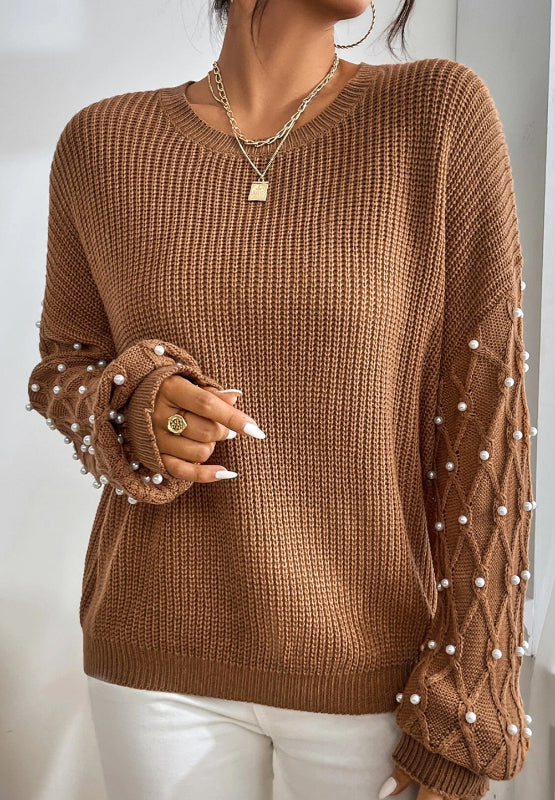 Tombstone Pearl Detail Sweater