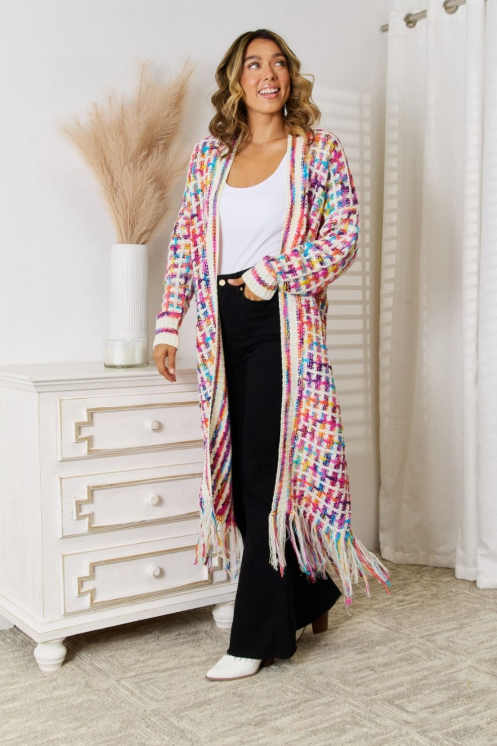 Fringe Hem Cowgirl Cardigan