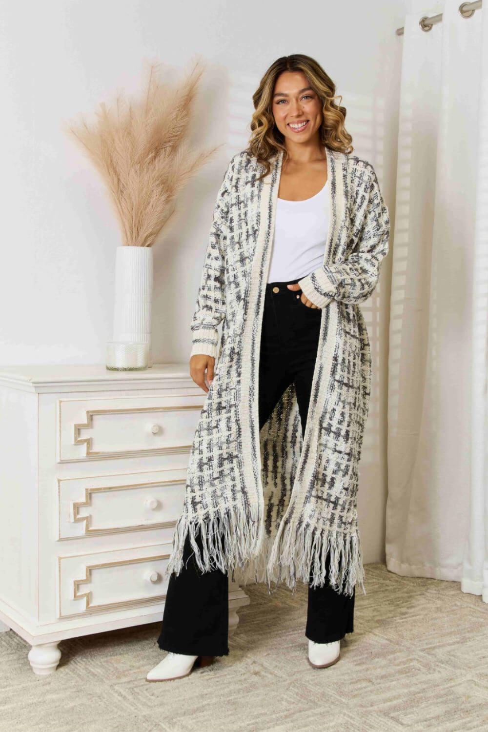 Fringe Hem Cowgirl Cardigan