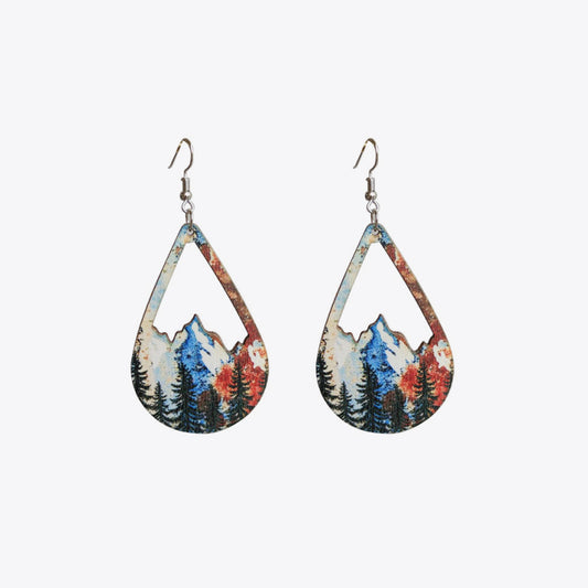 Aspen Teardrop Shape Dangle Earrings