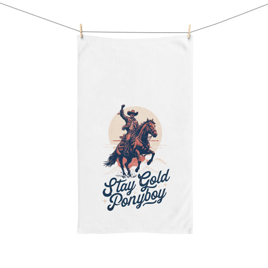 Ponyboy Hand Towel