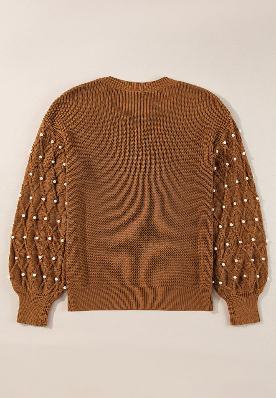 Tombstone Pearl Detail Sweater