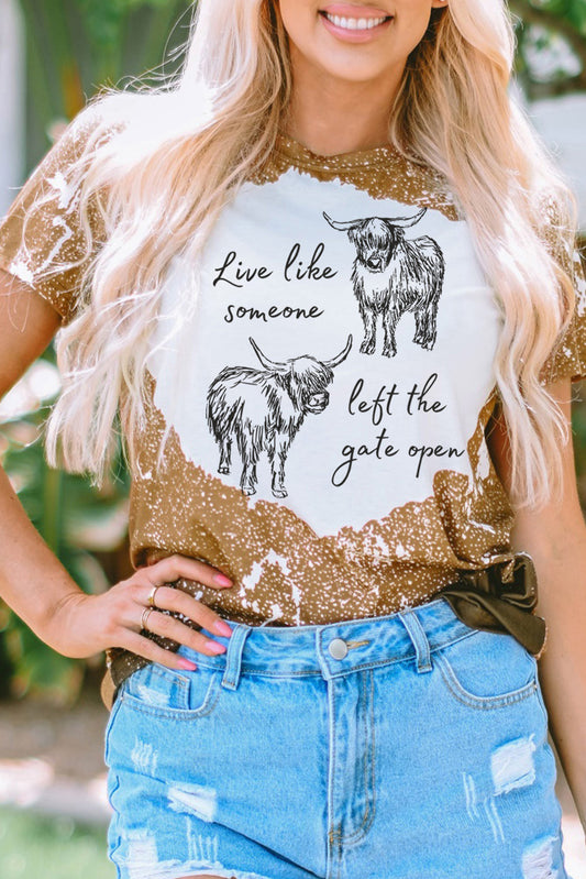 Live Like Someone Left The Gate Open T-Shirt