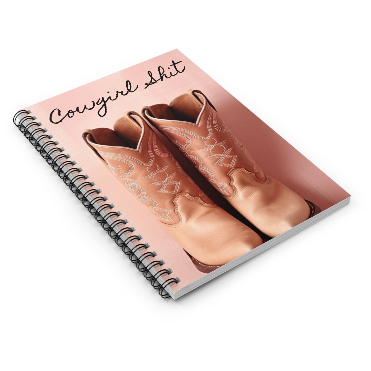 Cowgirl Shit Spiral Notebook