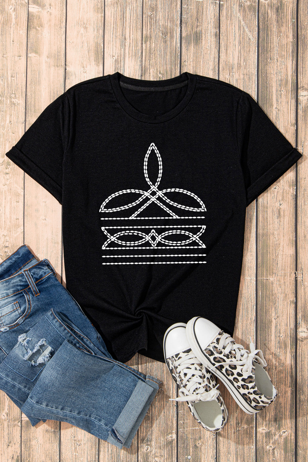 Boot Stitch T-Shirt