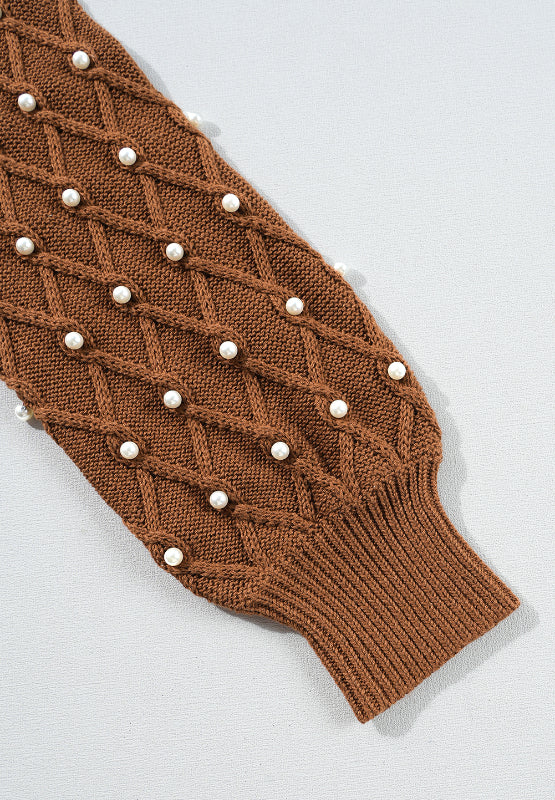 Tombstone Pearl Detail Sweater