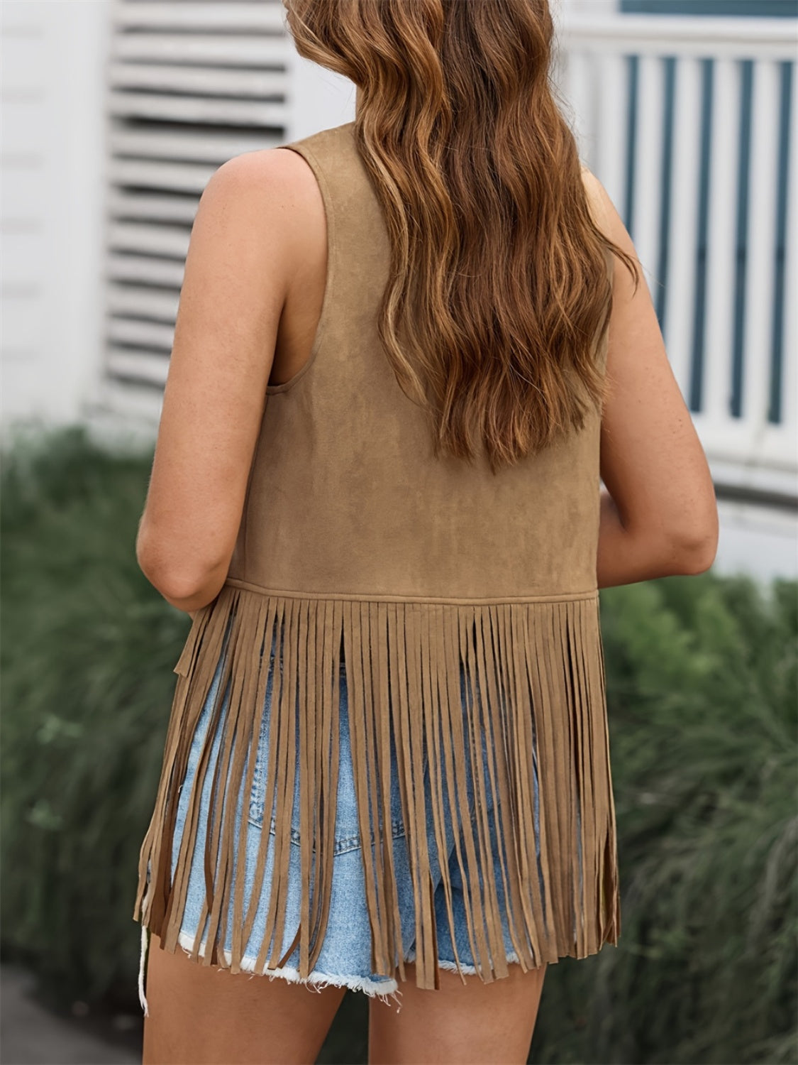 Six Shooter Fringe Vest