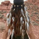 Long Feather Necklace #1157