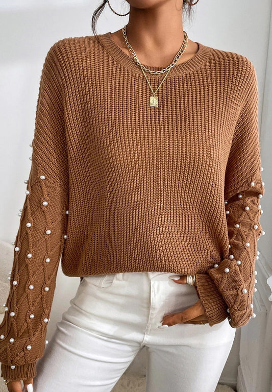 Tombstone Pearl Detail Sweater