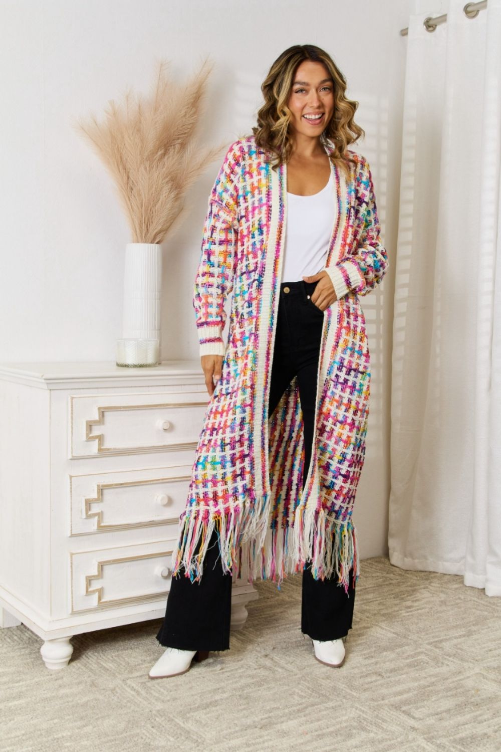 Fringe Hem Cowgirl Cardigan