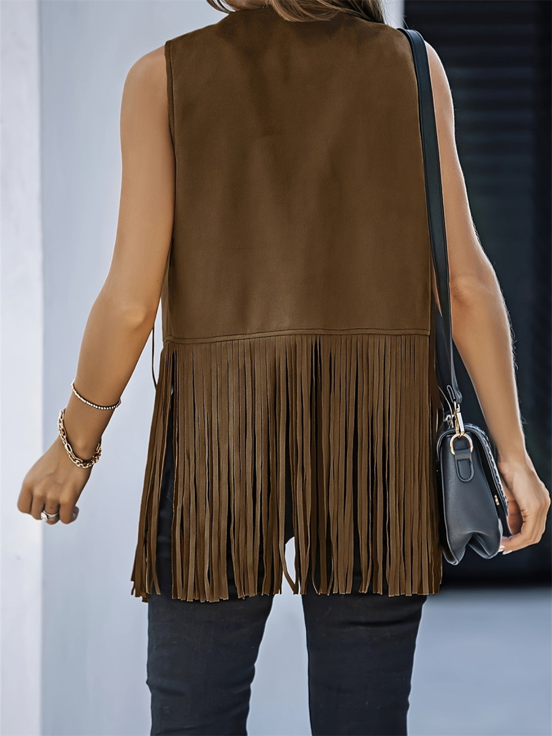 Six Shooter Fringe Vest