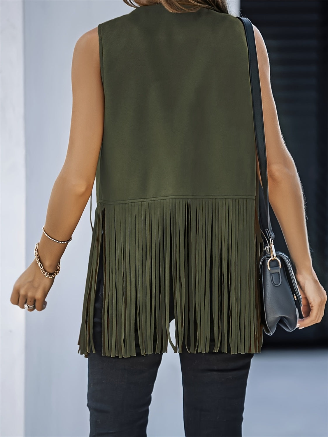 Six Shooter Fringe Vest