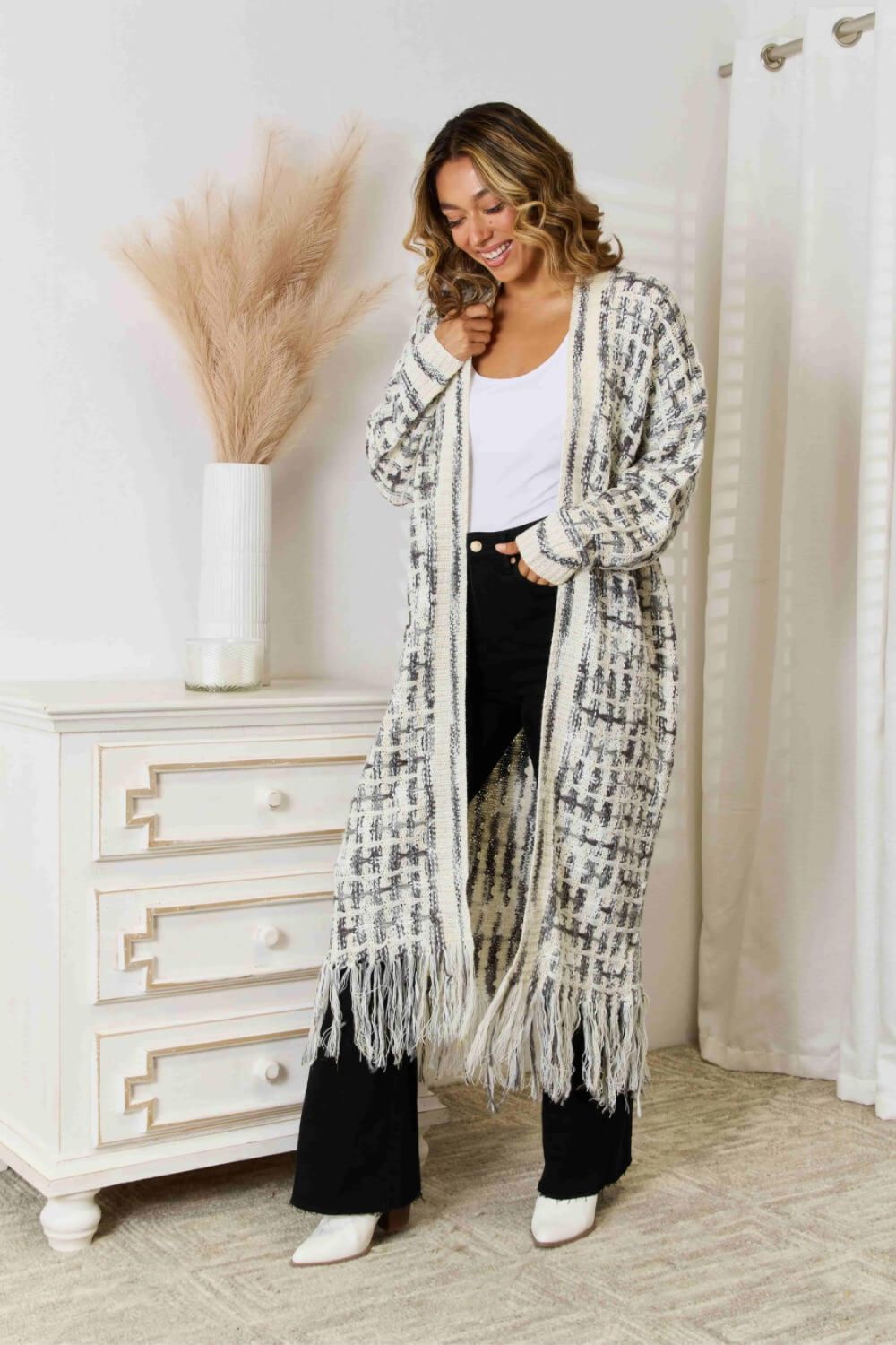 Fringe Hem Cowgirl Cardigan