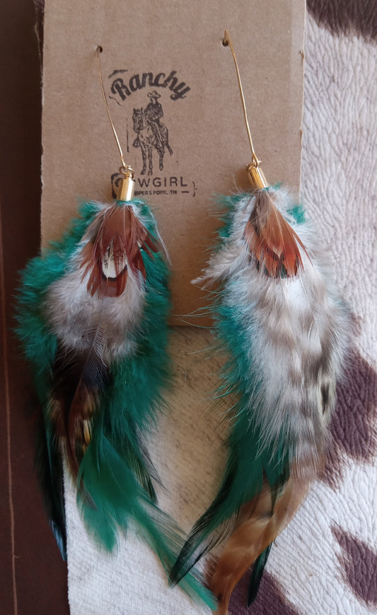 Feather Earrings #1113